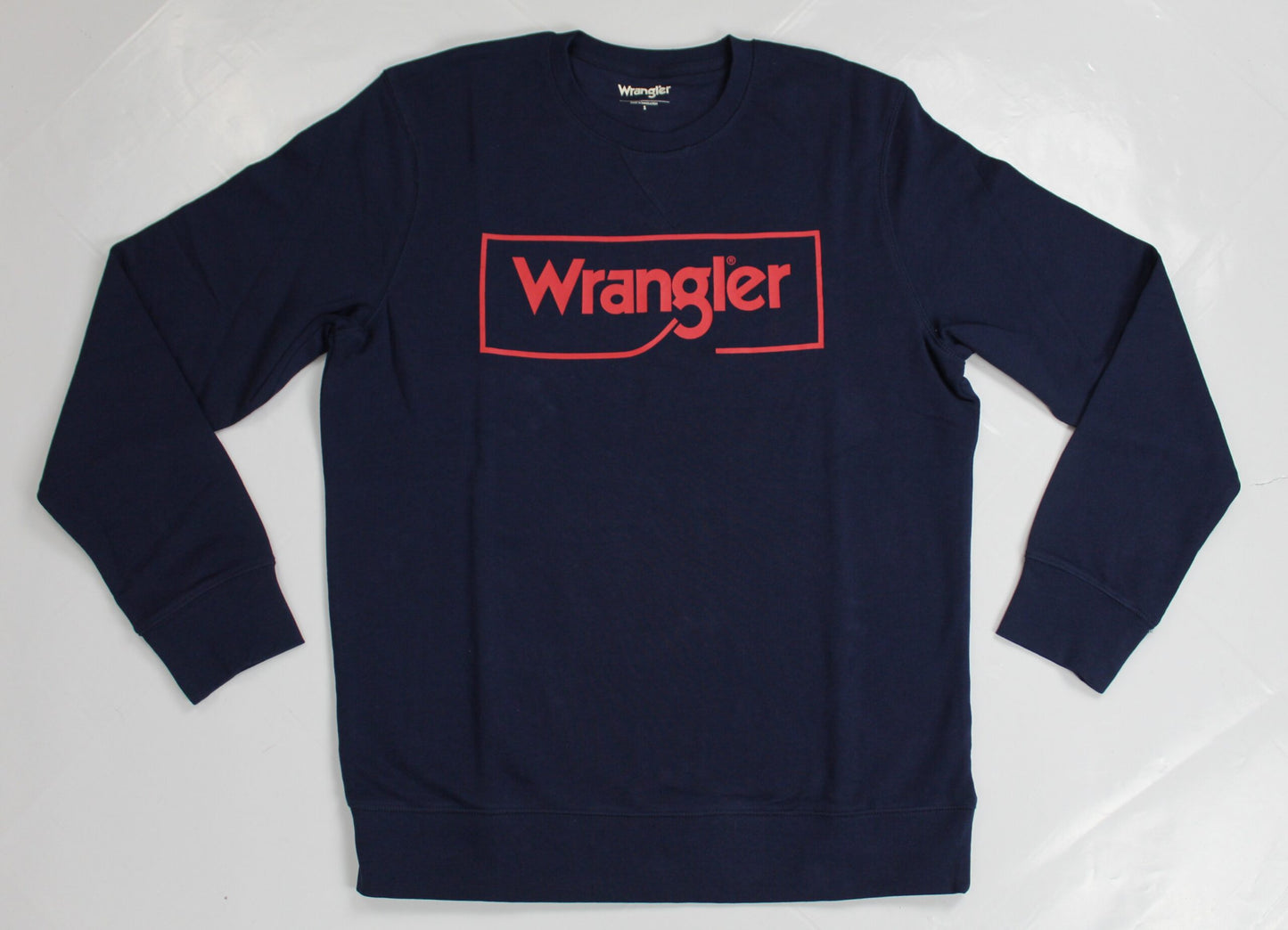 Felpa Uomo WRANGLER - mod. FRAME LOGO CREW