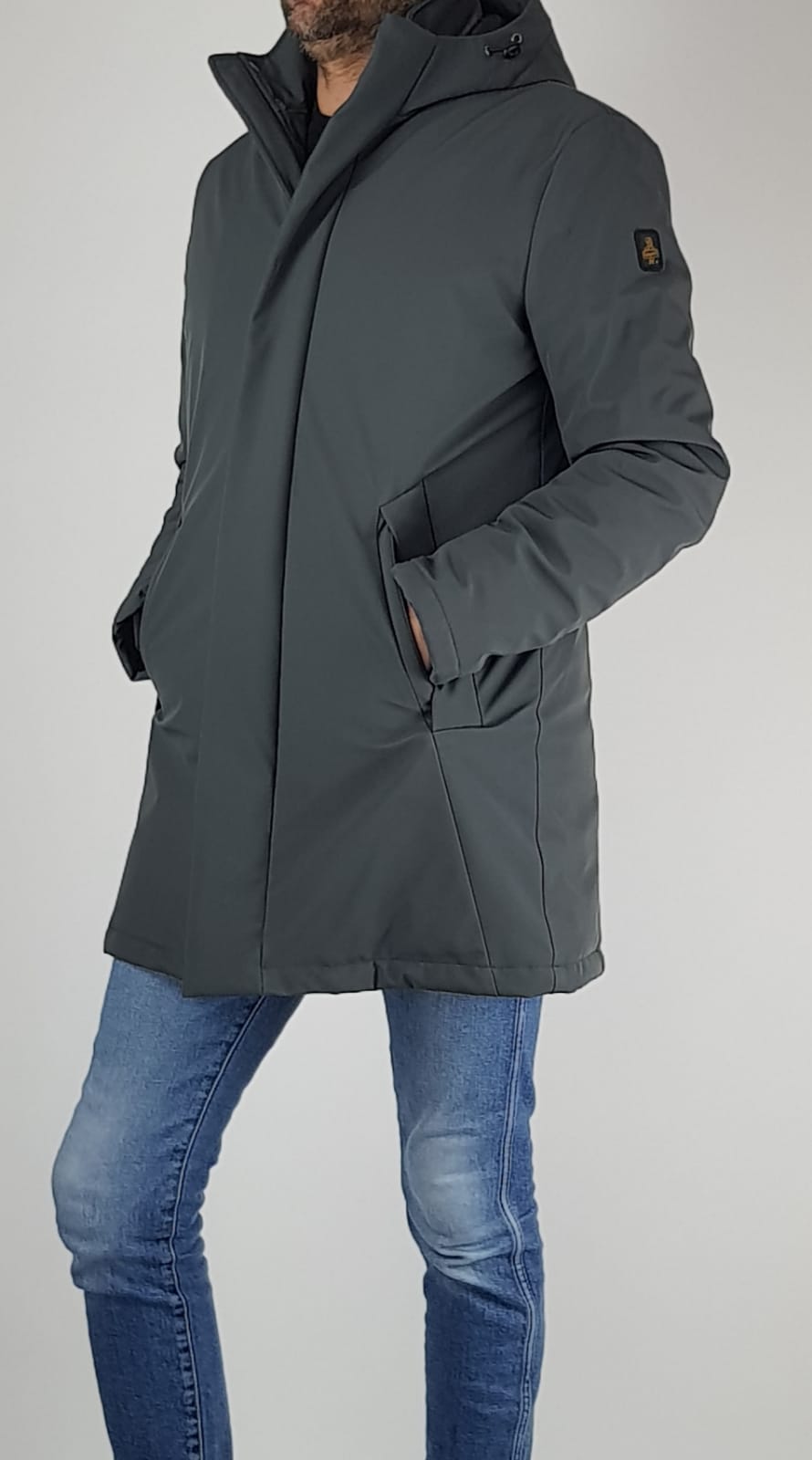 Petrolio Piumino 100 Grammi Uomo Refrigiwear Giaccone Uomo