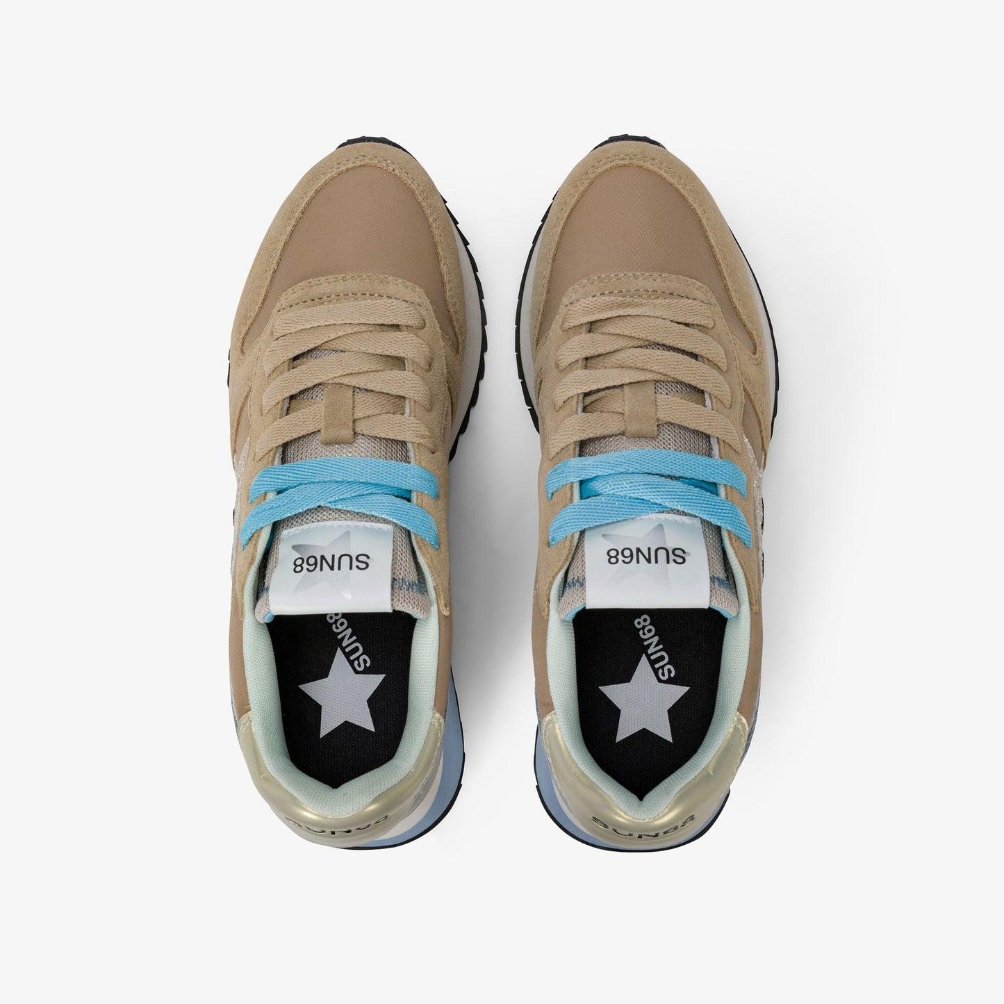 SUN68 Sneakers Donna mod. Z36214 STARGIRL GLITTER LOGO