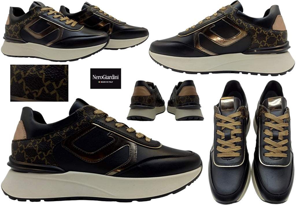 Sneakers Donna NERO GIARDINI- mod. I308350D