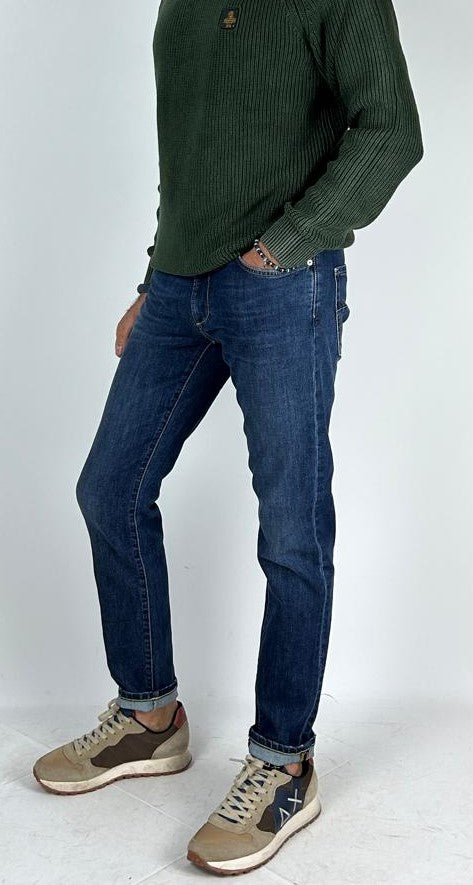 ZERO CONSTRUCTION Jeans Uomo mod. ORIO12-52 2822 ORIC