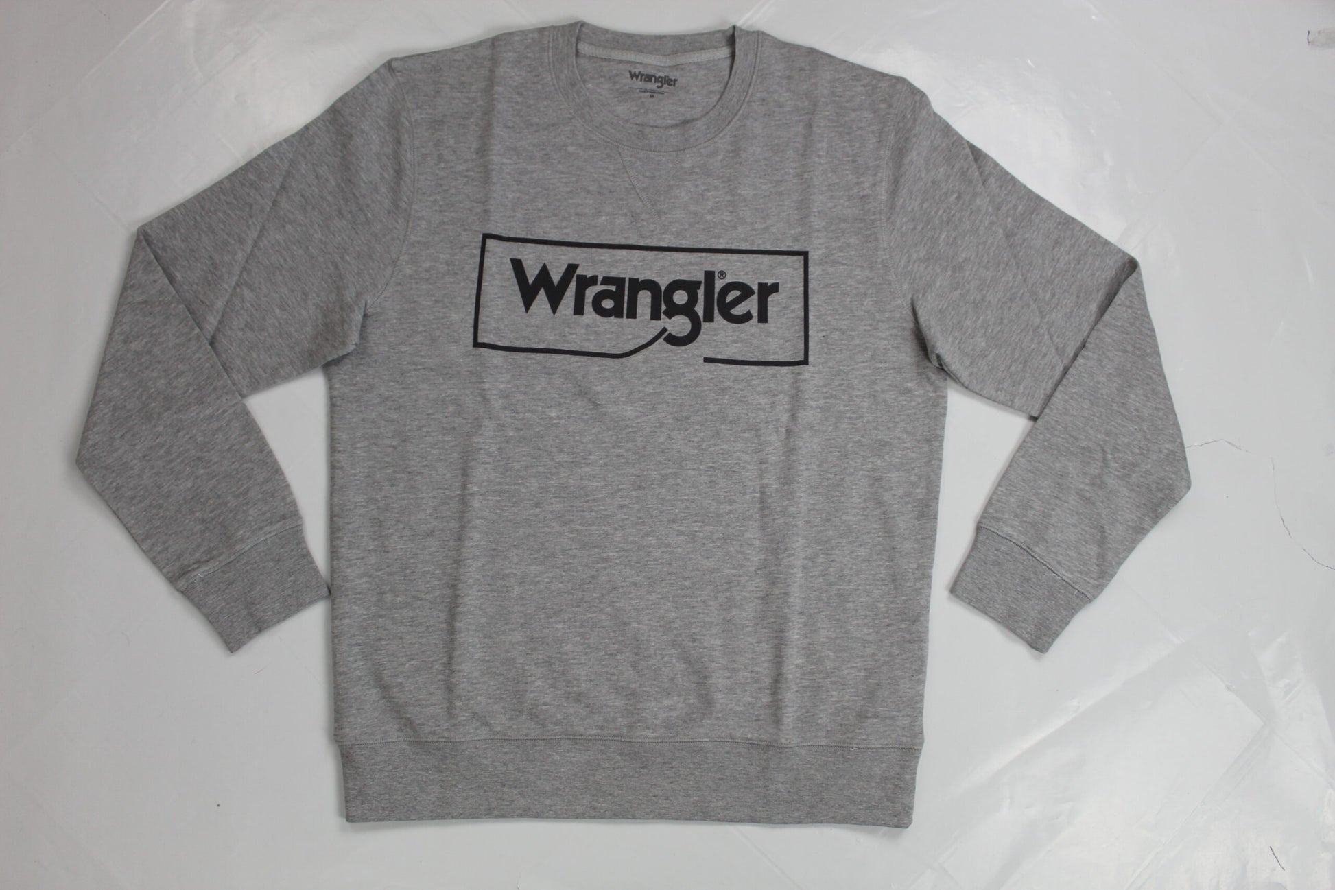 Felpa Uomo WRANGLER-mod.FRAME LOGO CREW.B