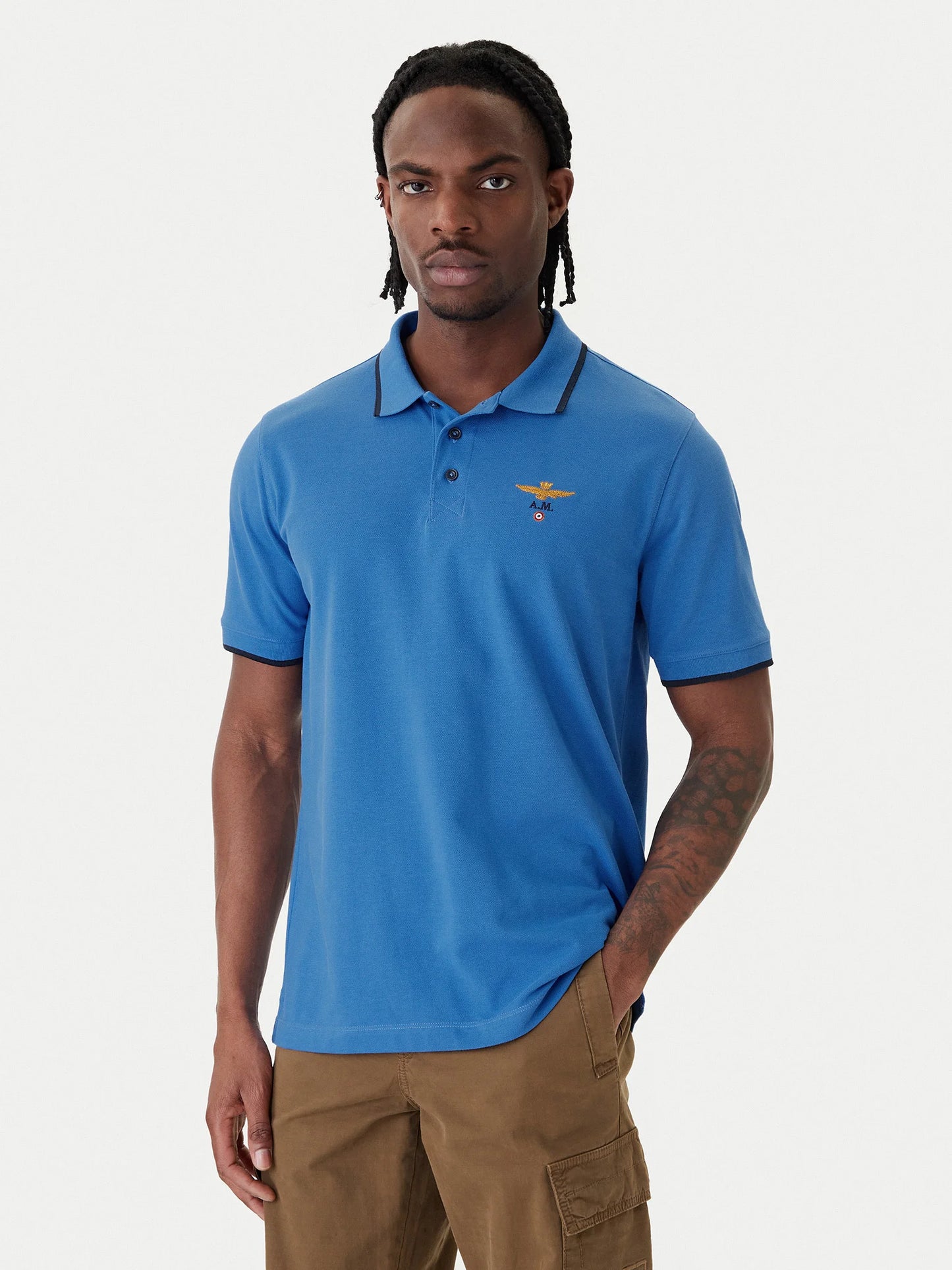 AERONAUTICA MILITARE Polo Uomo mod. 261PO1308UP00082