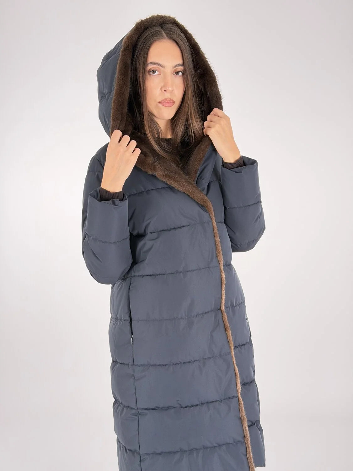 EMME Piumino Lungo Donna mod. EMMFALASCO