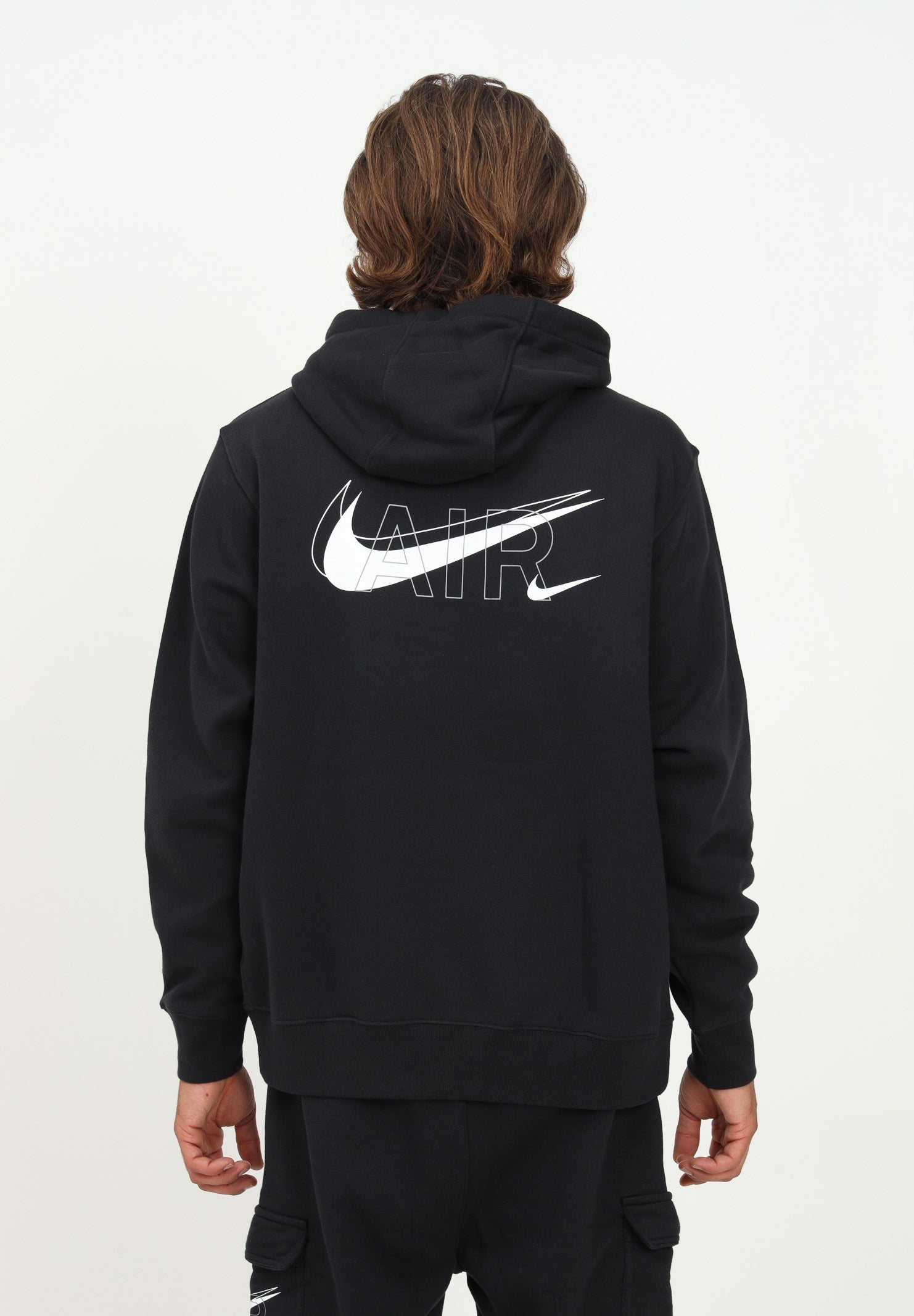 Hoodie Tuta Uomo Nike Swoosh Felpe Con Cappuccio Uomo Nike Solo