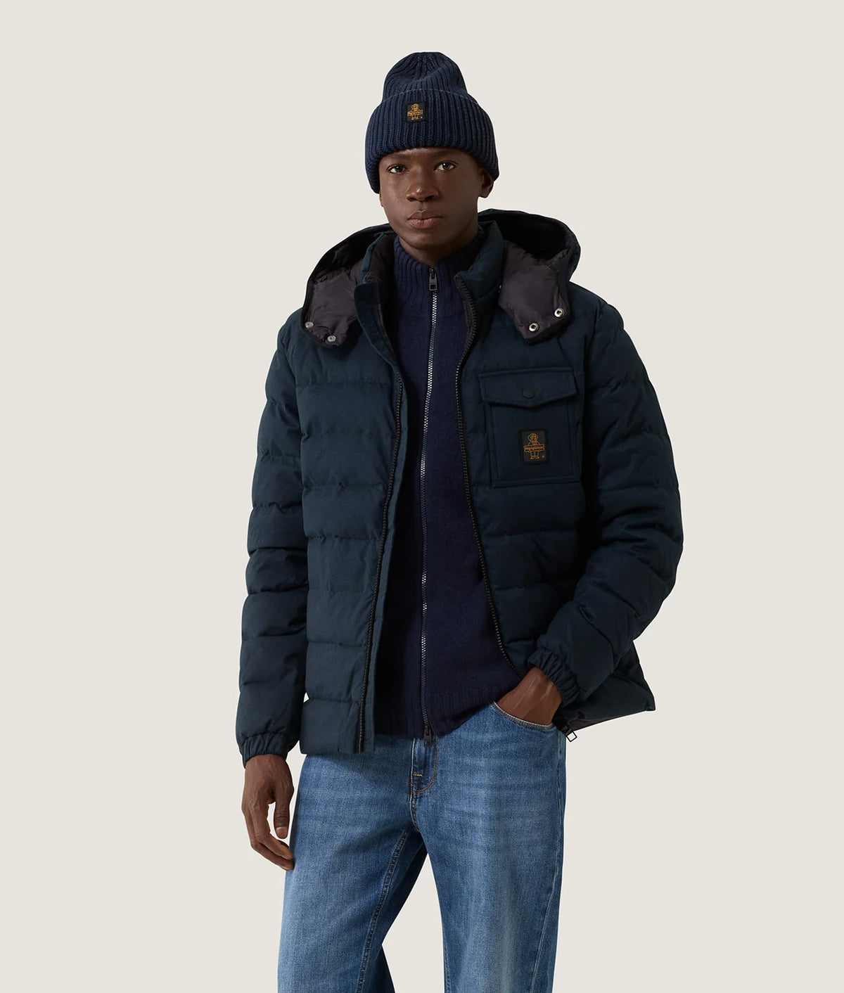 REFRIGIWEAR Cardigan Uomo mod. SPENCER PULLOVER