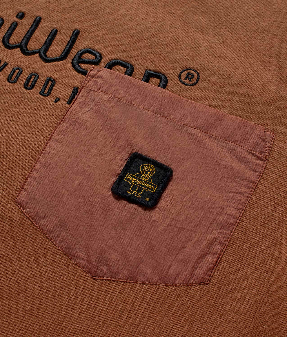 REFRIGIWEAR Felpa Uomo mod. PALMER SWEATSHIRT