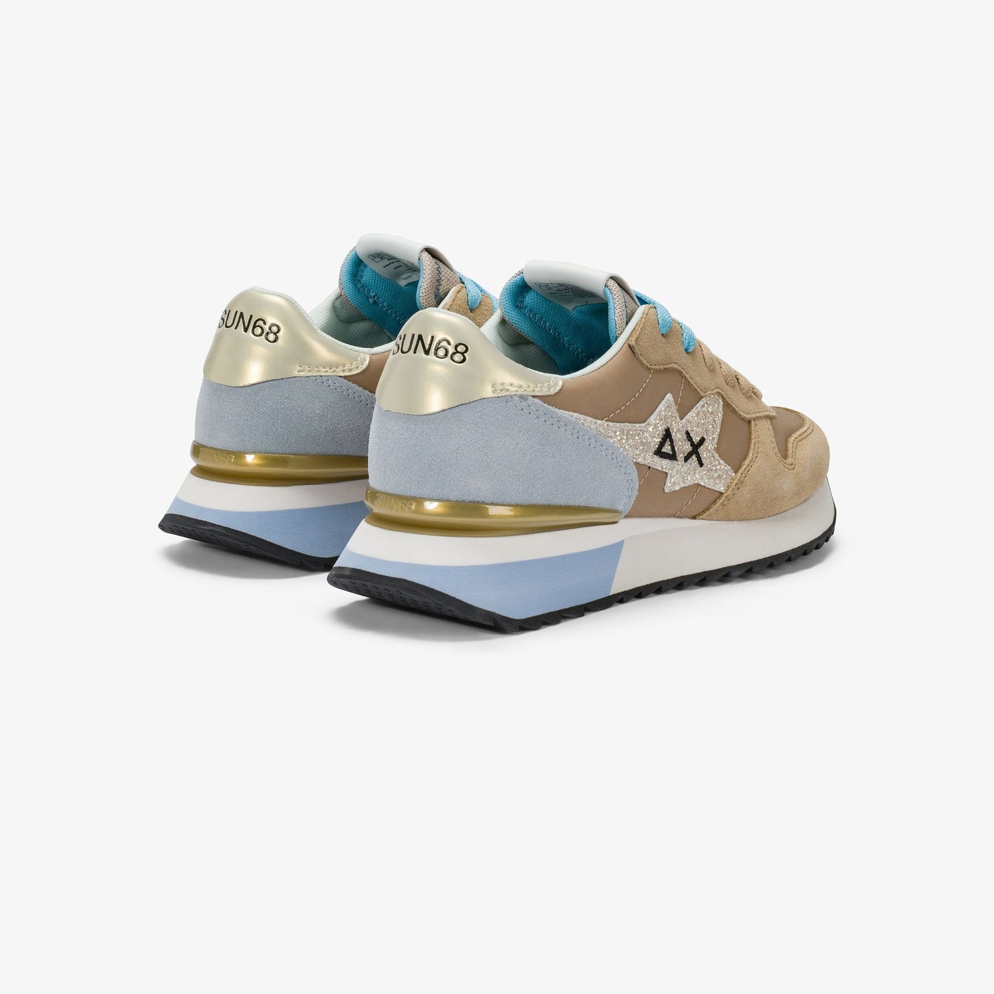 SUN68 Sneakers Donna mod. Z36214 STARGIRL GLITTER LOGO