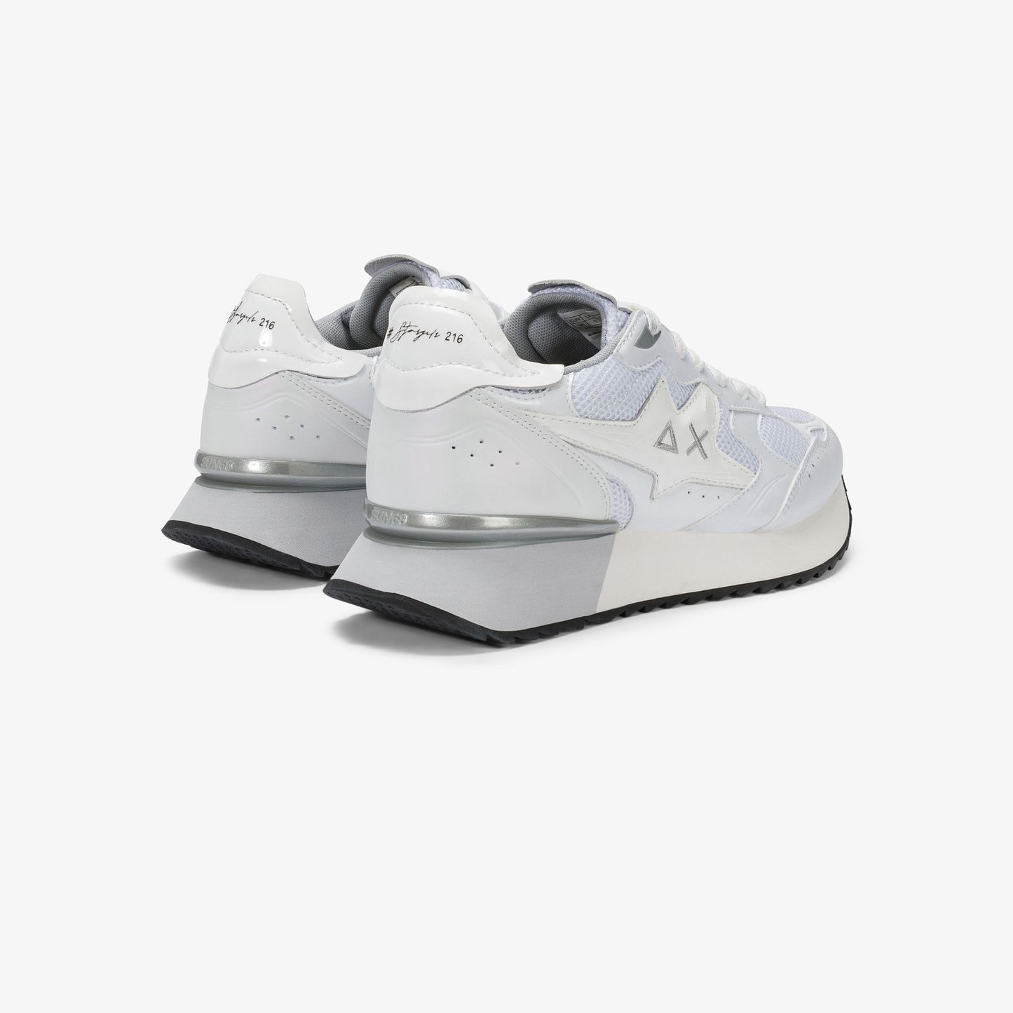 SUN68 Sneakers Donna mod. Z36216 STARGIRL SILVER MESH