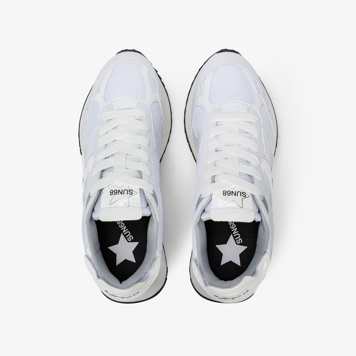 SUN68 Sneakers Donna mod. Z36216 STARGIRL SILVER MESH