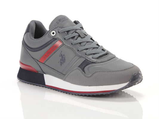 Sneakers Uomo USPOLO-mod. GARMY001A-GRY002