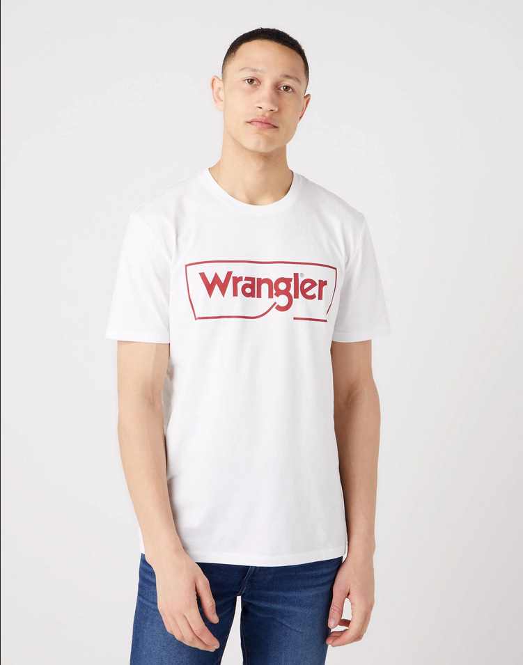 T-shirt Uomo WRANGLER-mod. FRAME LOGO TEE W70JD3989