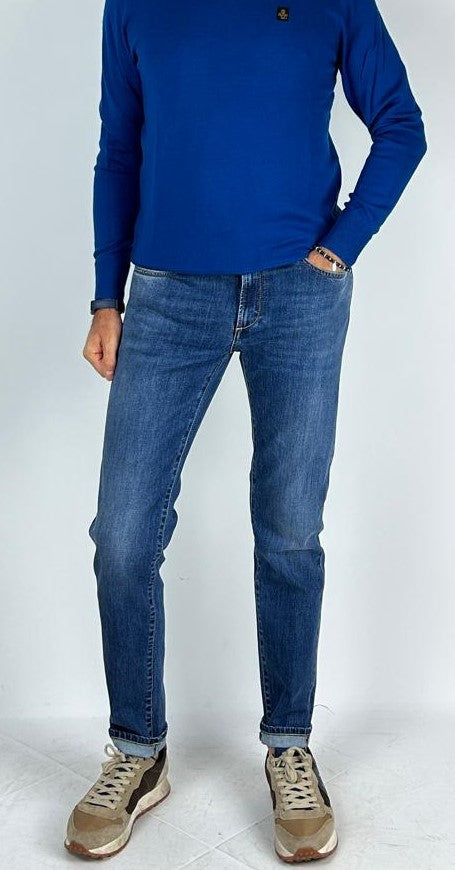 ZERO CONSTRUCTION Jeans Uomo mod. ORIO12-53 2822 ORIC